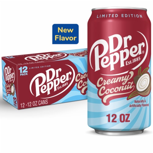 Dr Pepper Creamy Coconut Soda - Crisp Pack Pick