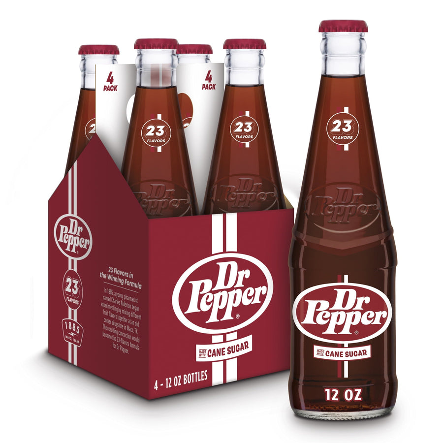 Dr Pepper Real Sugar Soda - Bold Fizz Sip