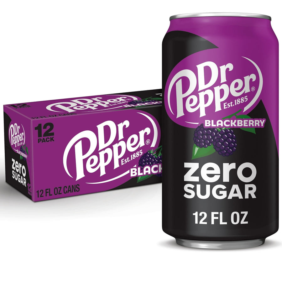 Dr Pepper Blackberry Zero Sugar Soda - Daily Choice