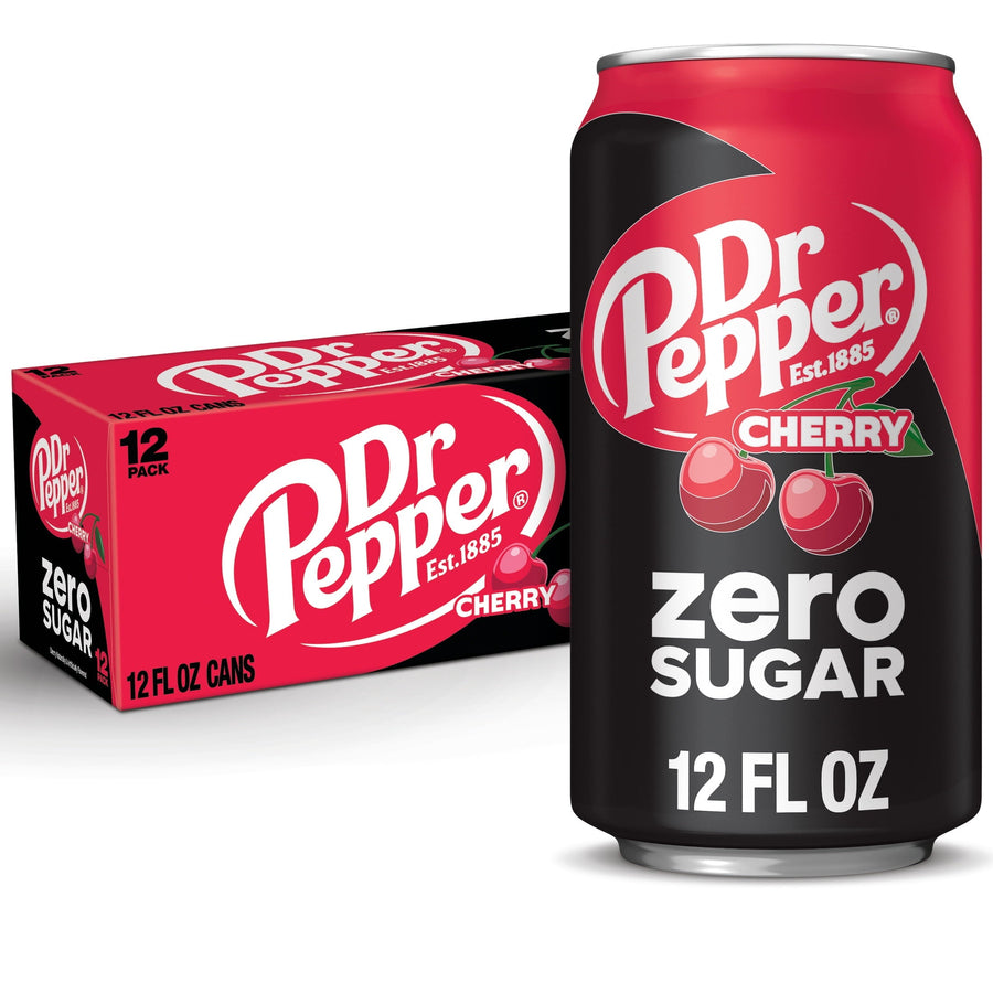 Dr Pepper Cherry Zero Sugar Soda - Smooth Pick Mix