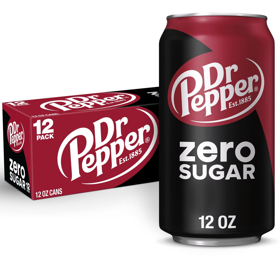 Dr Pepper Zero Sugar Soda - Simple Sip Pour